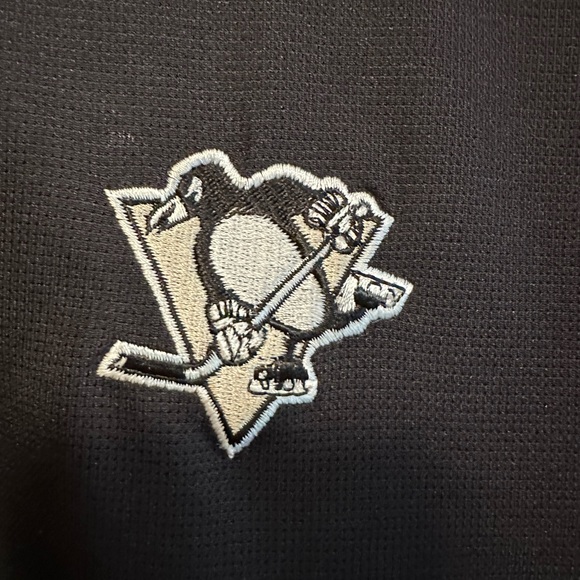 Pittsburgh Penguins Rebook Team Issued Golf Shirt Size XL - Picture 2 of 6